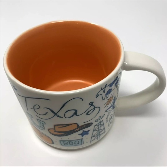 Starbucks 14-Ounce Bean There Texas Mug Collectors Item - Picture 7 of 8